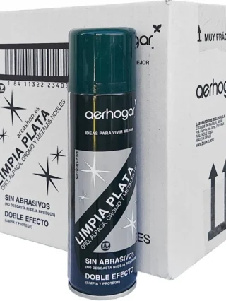 Oferta caja de 12 unidades Limpia plata Aerhogar 150ml